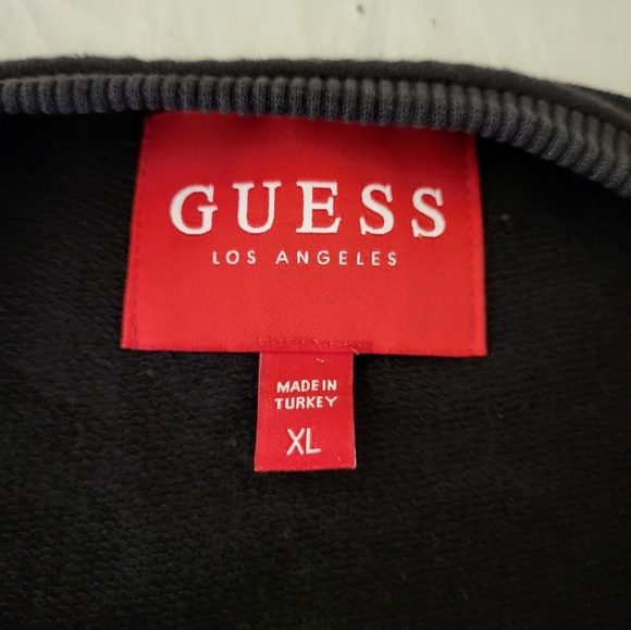 GUESS Black Sweatshirt, Size XL - Picture 5 of 5
